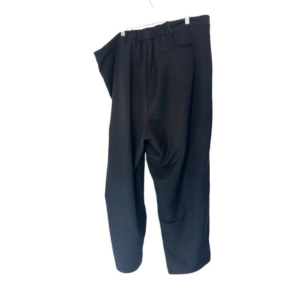 Old Navy Black Plus Basic Work Office Stretch High Rise Wide Leg Pants Size XXL - Picture 8 of 11